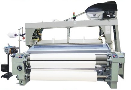 TOW-PUMP TOW-NOZZLE DOBBY SHEDDING WATER-JET LOOM WITH ELECTRONIC STORAGE SYSTEM